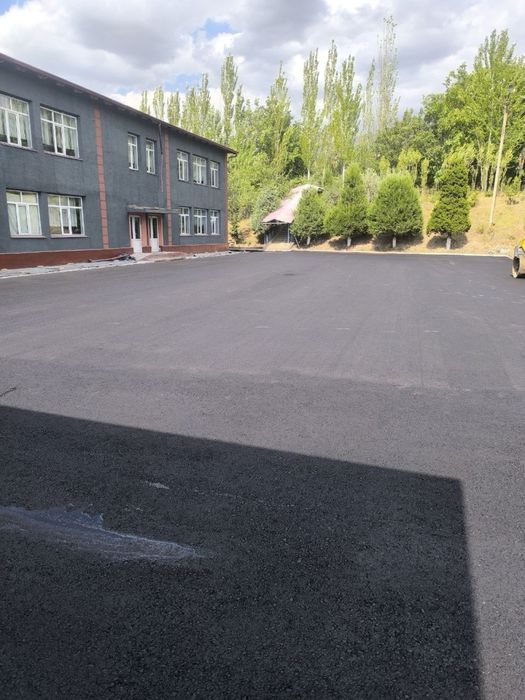 Asfaltlash xizmati sifatli va tezkor xizmat