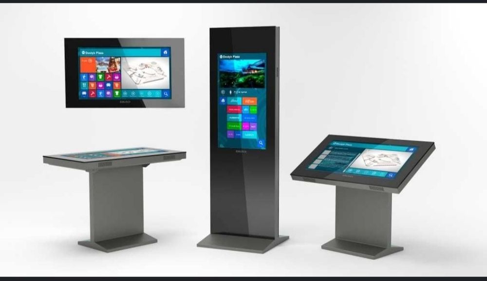 Интерактивный инфокиоск 43", FullHD, Android, антивандальное стекло