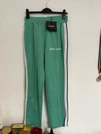 Pantaloni Palm Angels light green