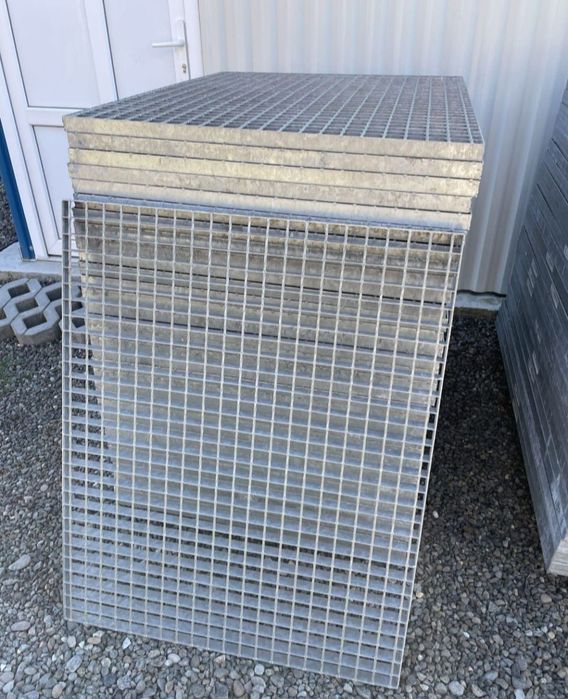 Grătare zincate galvanizate