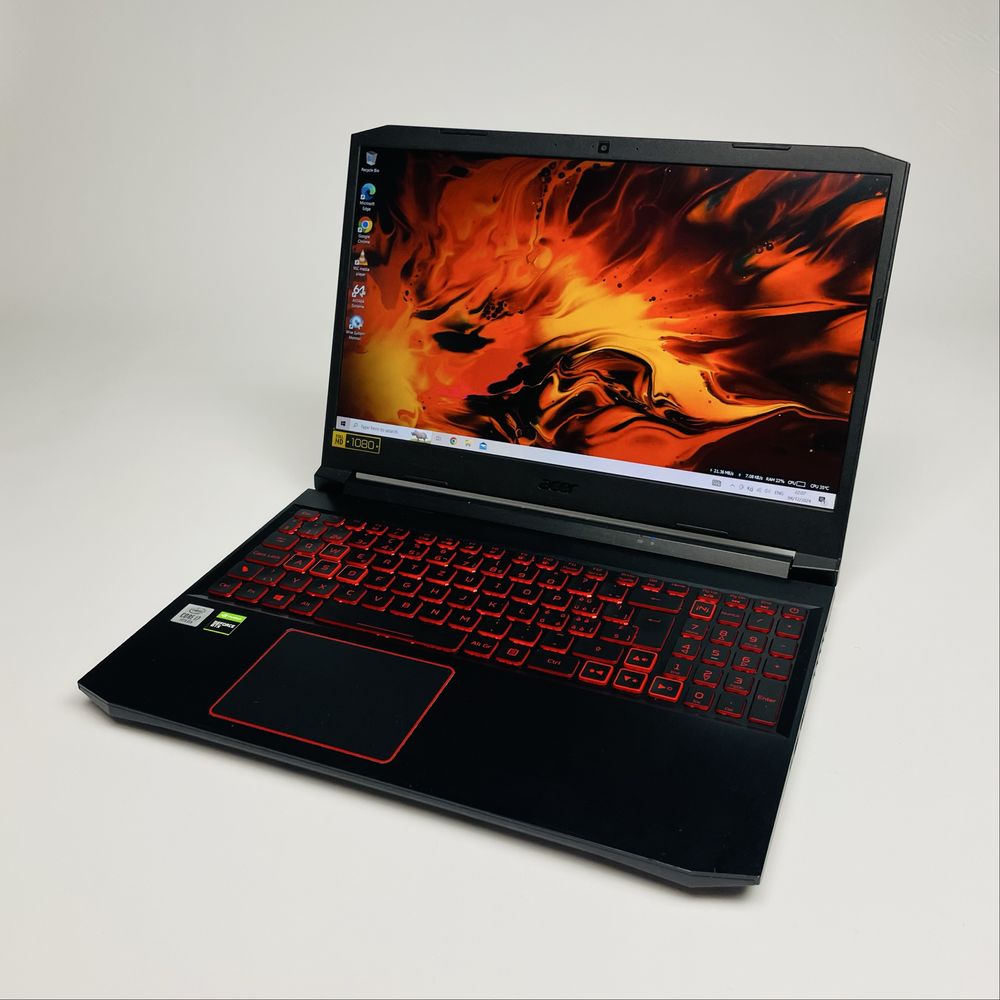 Acer Nitro 15/FHD IPS/i5-10300H/GTX 1650 Ti/8GB DDR4/512GB NVMe