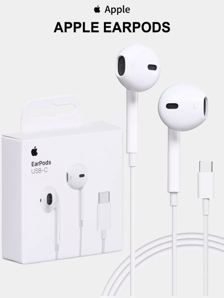 Проводные наушники Apple EarPods, с коннектором USB-C