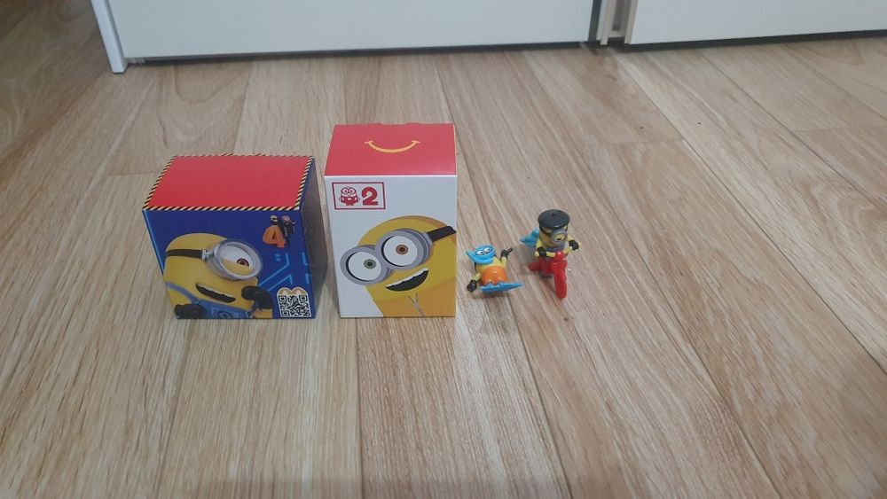 Minions McDonalds și Kinder
