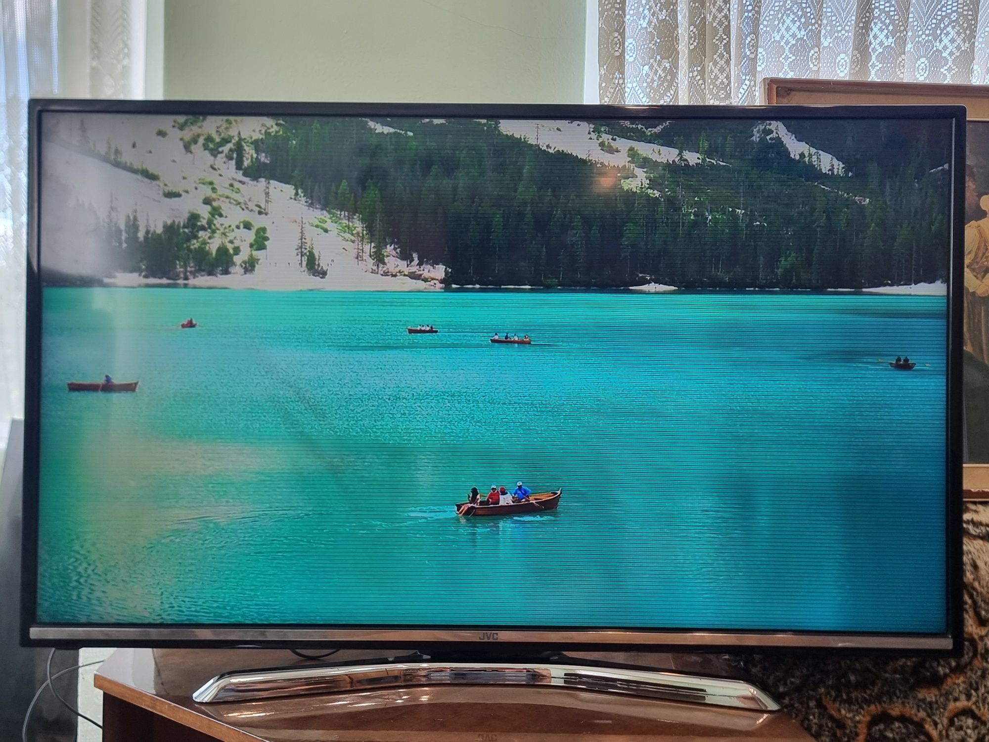 SMART Телевизор/JVC 48" - YouTube , Netflix , Цифрова+Ефирна
