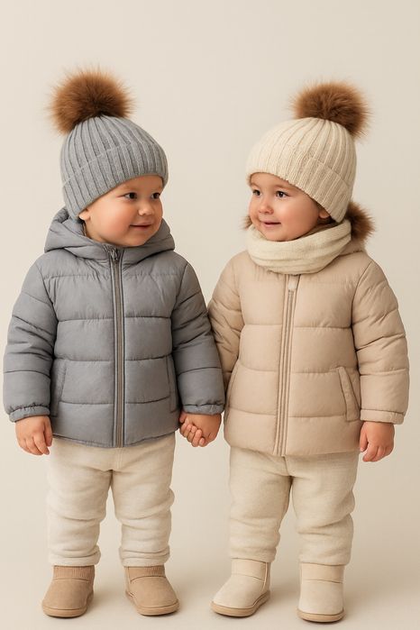 Десткий комлект шапка шарф