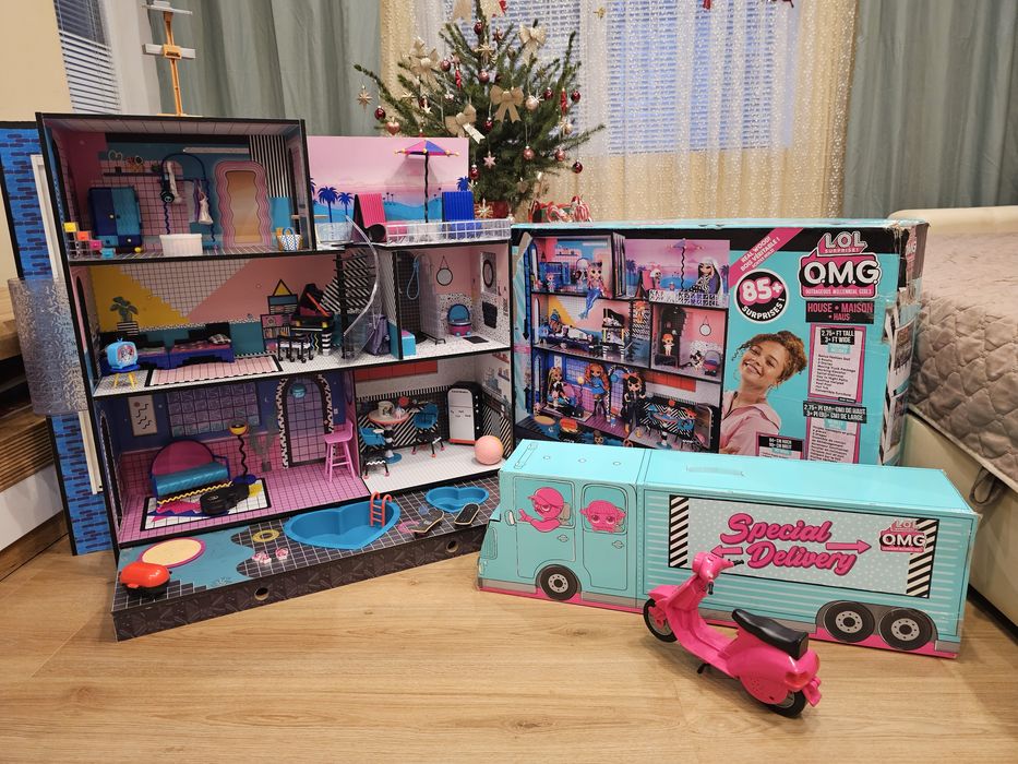 Игрален комплект LOL Surprise,къща OMG