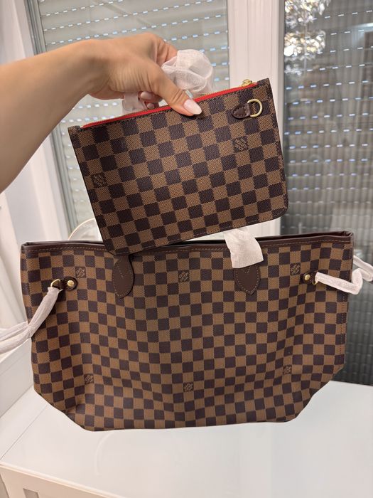 NOU Geanta LV Louis Vuitton Tote Canvas Large