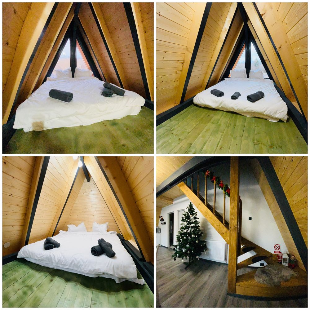 Cabana A-Frame Valea Avrigului,Ciubar jacuzzi,Casa de vacanta ,Piscina