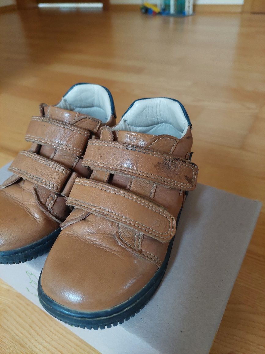 Pantofi piele pentru băieți Lasock Kids, nr. 24