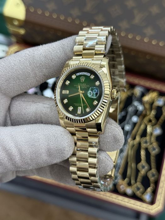 Rolex Day-Date 36mm Green Dial