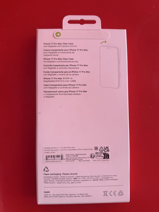 Чехол iphone 17 pro max