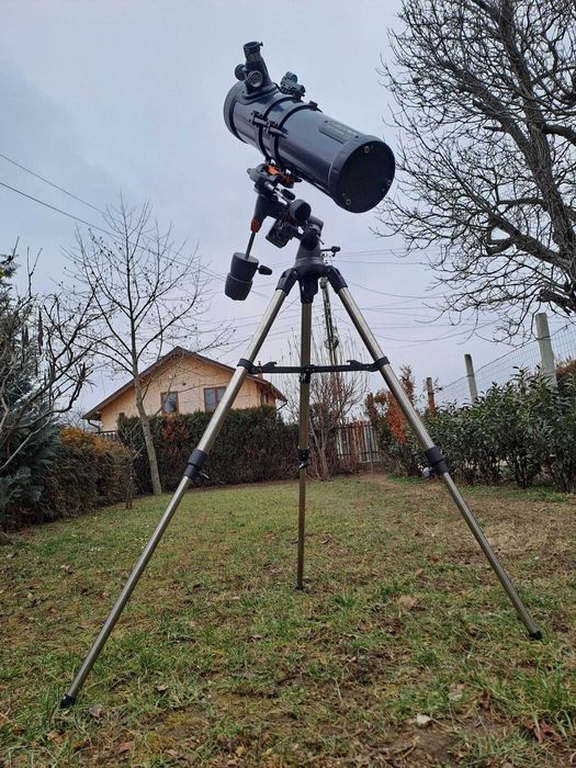 Telescop Celestron astromaster 130,stare impecabila,plus 2 lunete