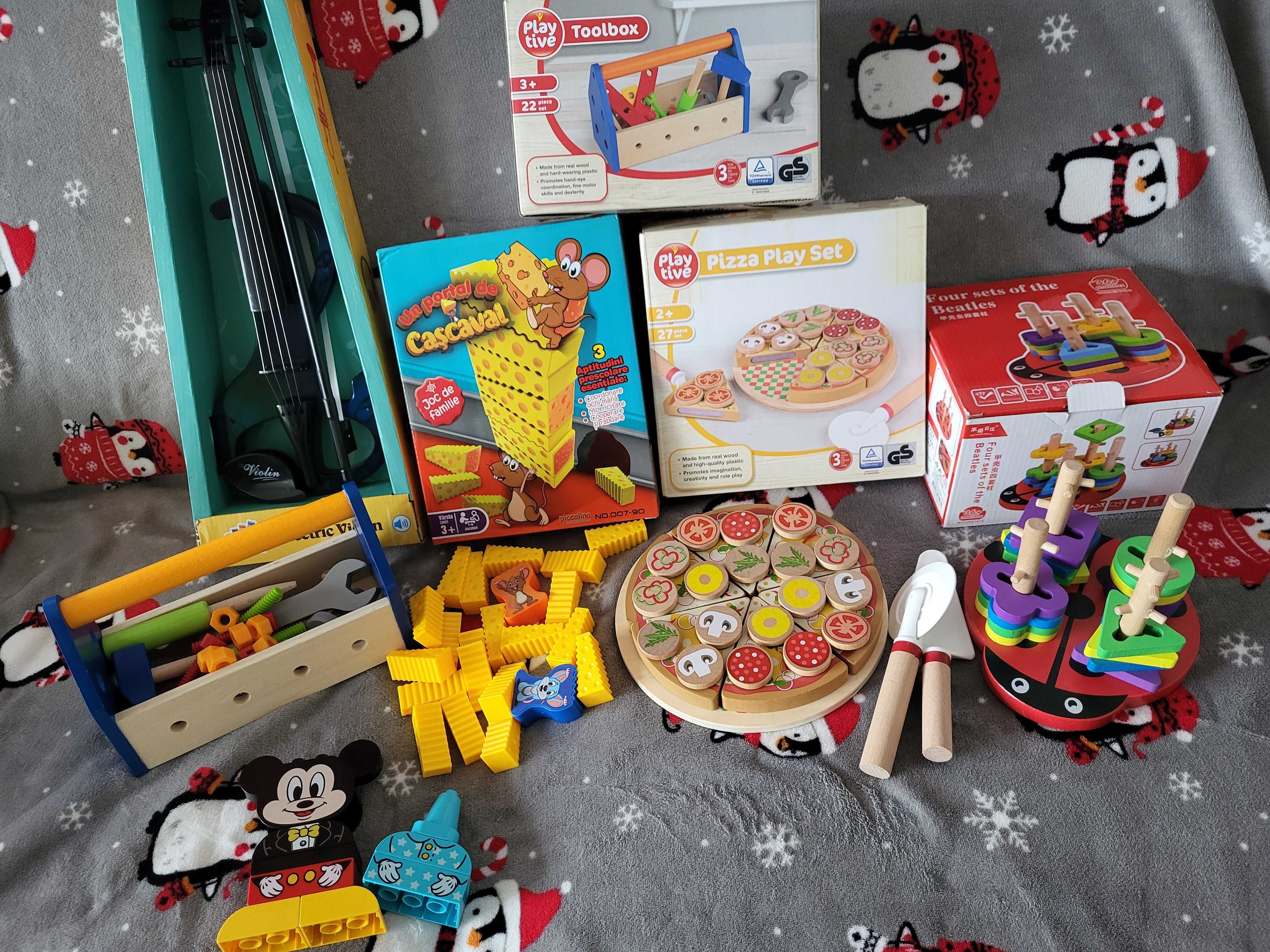 Jucarii Vtech, lemn, muzicale,  jucarii Montessori, Corturi, Ren