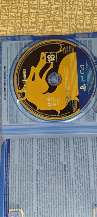 Mortal kombat 11 PS4 диск