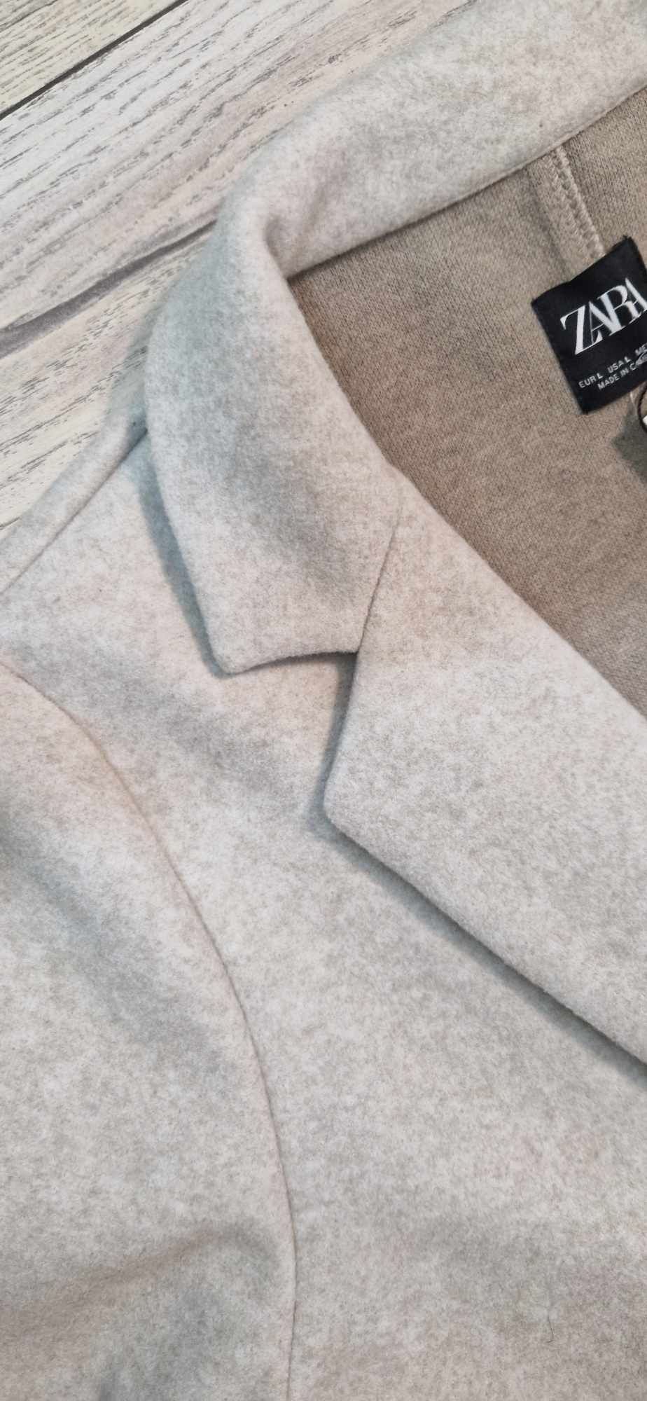Бежово палто Zara, размер Л