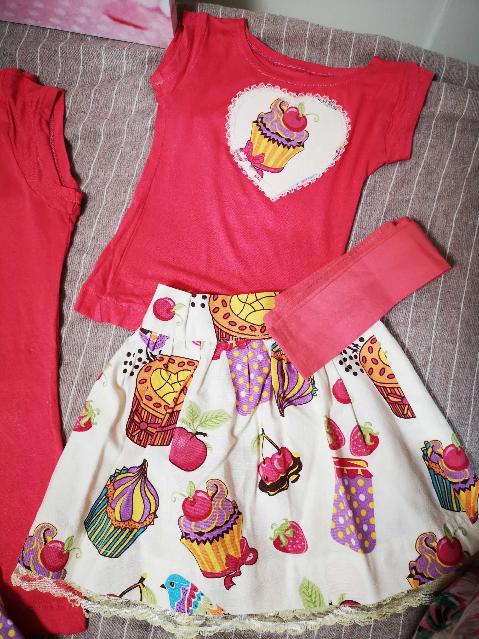 Блуза с поличка. Комплект за мама и бебе (1 годинка)