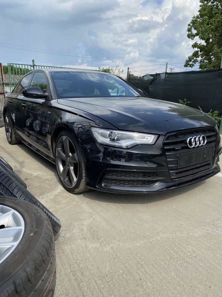 Interior din piele cu încălzire scaune față Audi A6 C7