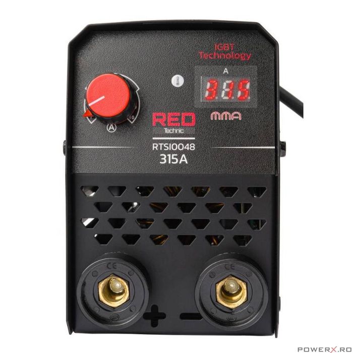 Aparat pentru sudura tip invertor, MMA IGBT, 315 Amperi, Red Technic