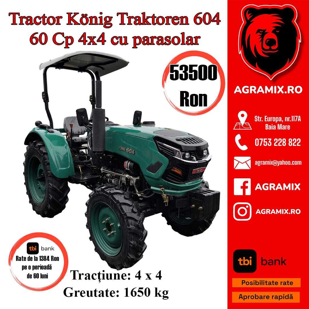 Tractor model Konig 60 CP 4x4 NOU Agramix