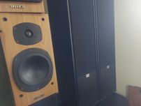 boxe tannoy t+a coloana si de raft technics sb 660  canton fonum 400