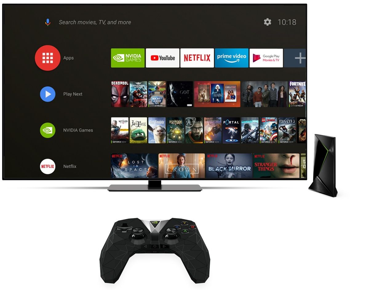 nVidia Shield TV PRO. 4K HDR Android TV. Dolby Vision ATMOS. Plex