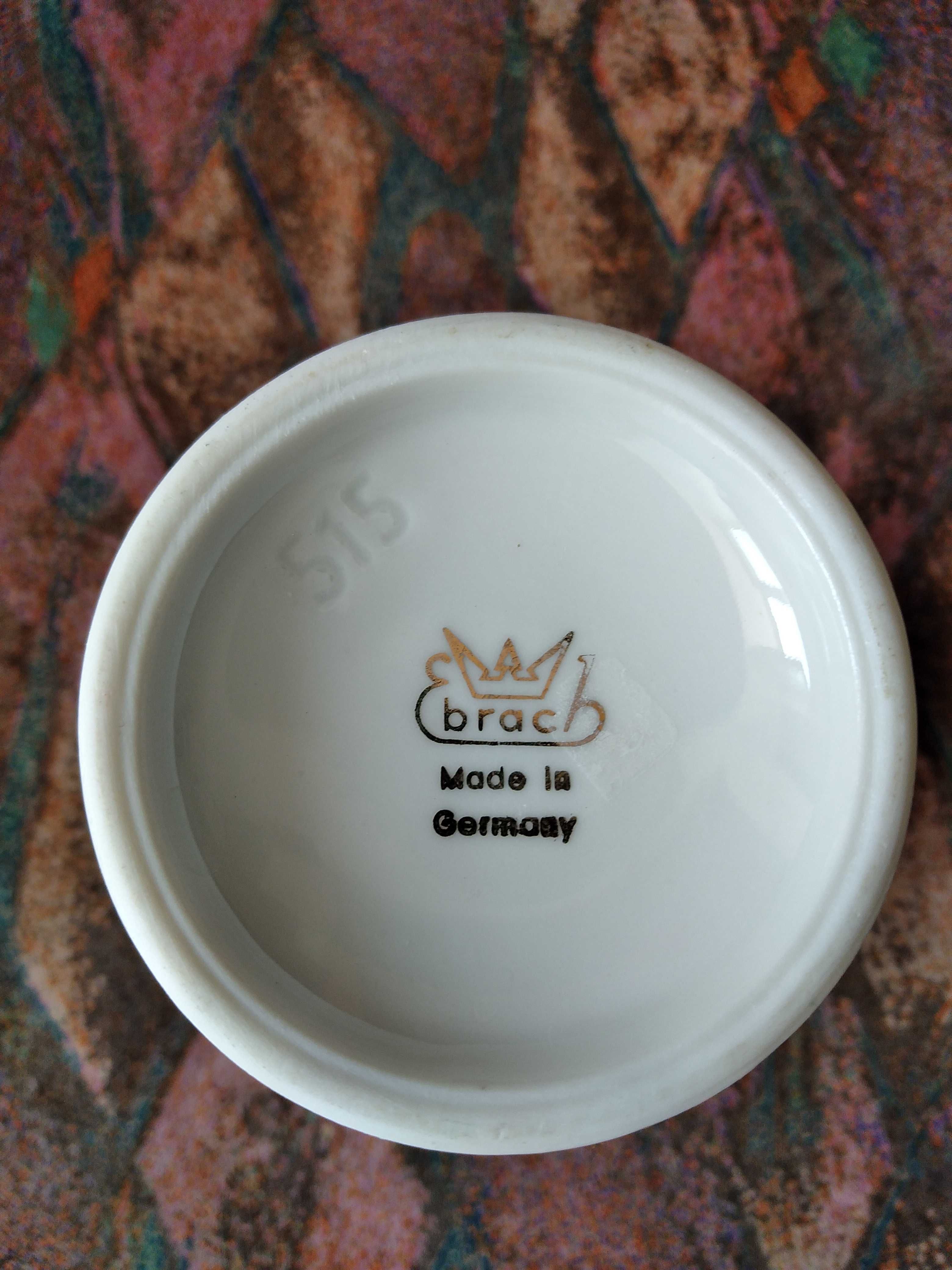 Немски порцелан сувенир чаша Salzburg и ваза Bad Nauheim