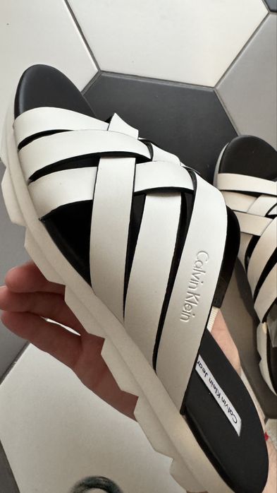 Papuci / șlapi Calvin Klein Jeans damă 38