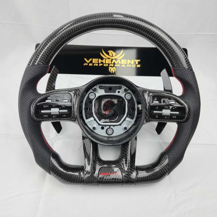 Volan din carbon Mercedes Benz model AMG W204 205 212 213 166 167 222