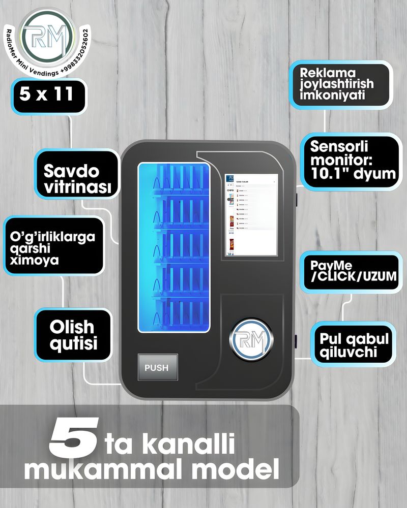 Mini vending Made in Uzb
