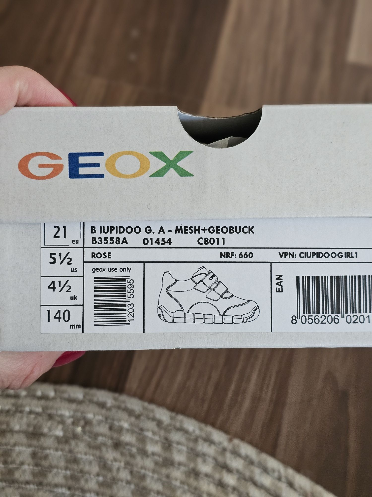 Pantofi Geox, mărimea 21