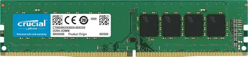 RAM 16GB 1x16gb Crucial DDR4 2666Mhz
