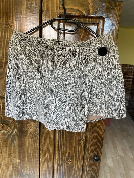 Fusta-pantalon animal-print ,marimea 36