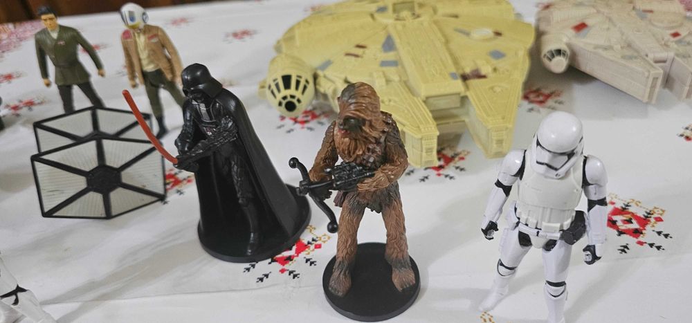 nava star wars figurine Luke han solo soldati imperiali