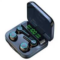 Безжични слушалки M21 TWS bluetooth слушалки, външна батерия блутут