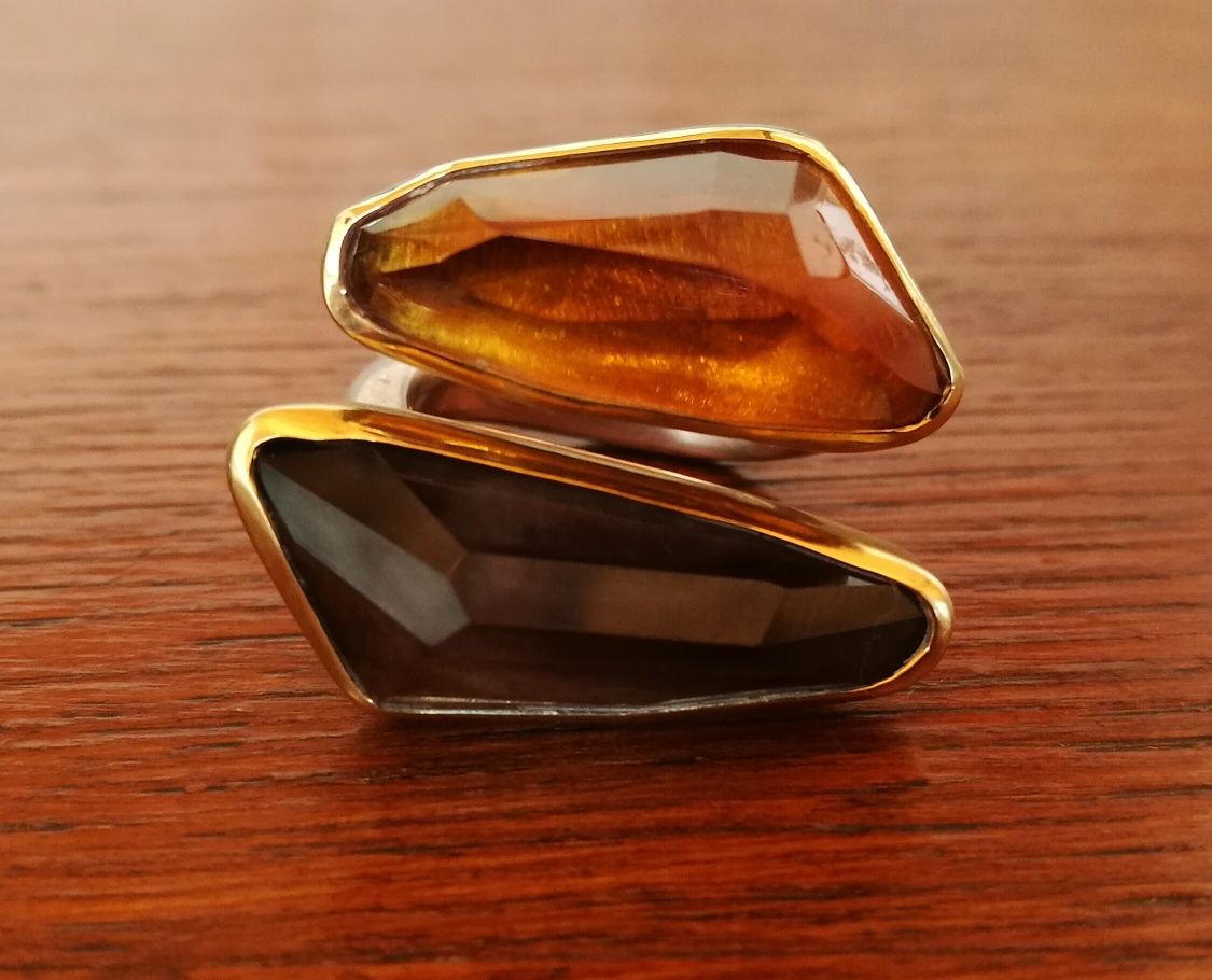 Дизайнерски пръстен уникат Symmetry на дузайнеркара Mary Margoni