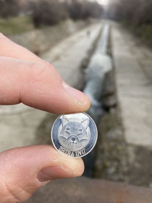 Shiba Inu Silver Coin /Dogecoin/
