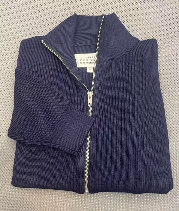 Темно синий Кардиган Maison Margiela