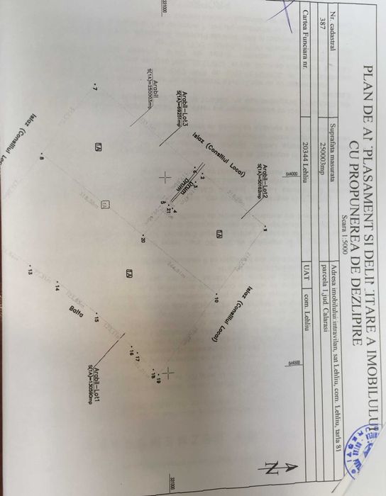 Urgent - Teren intravilan la 1 Euro/mp