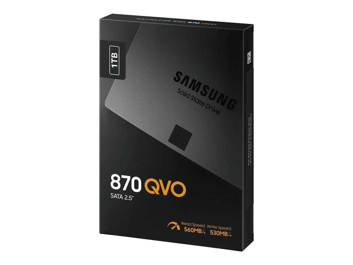 Накопитель SSD Samsung SSD 870 QVO 1TB