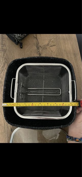 Oferta!Oala cu maner detasabil si capac sticla