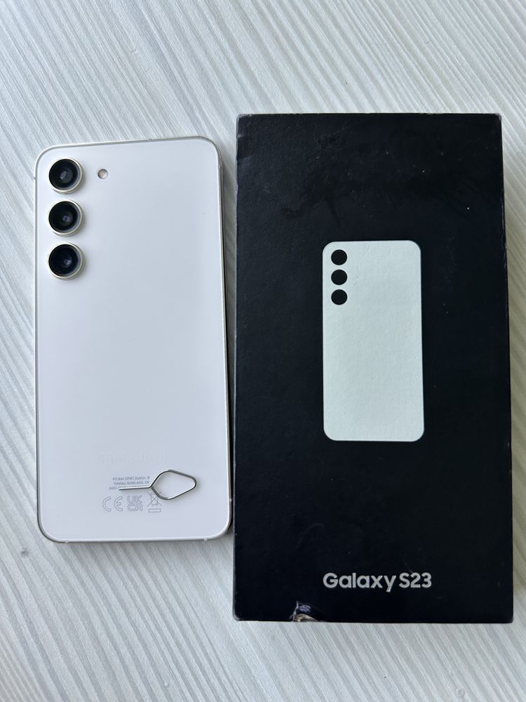 Samsung S23 alb impecabil - pt piese