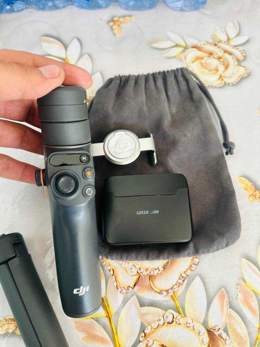 DJI Osmo 6 Green Lion Mikrofon Strlabzatir Mikrafon Strlabizatir