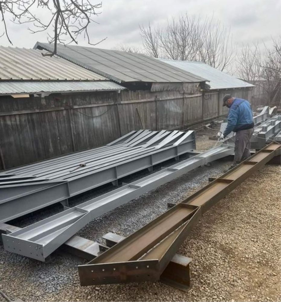 Fac hale structuri metalice din europrofile