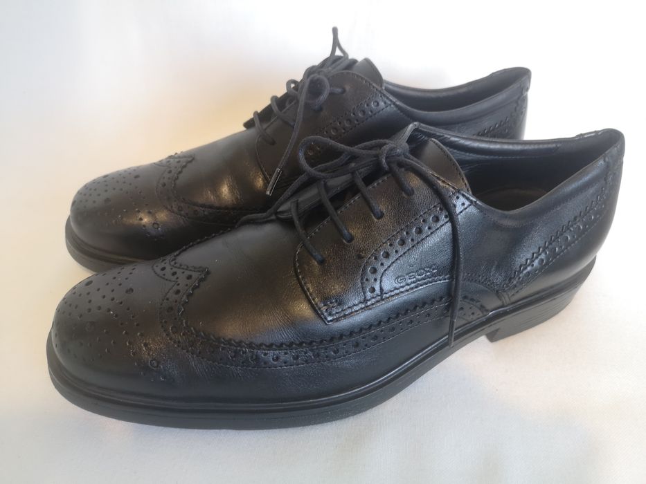 Geox, мъжки обувки естествена кожа, номер 43