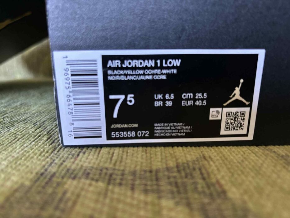 Нови мъжки обувки AIR JORDAN 1 LOW