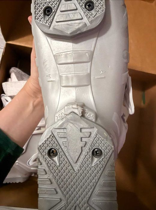 Clapari ski HEAD 41 femei, Silver White