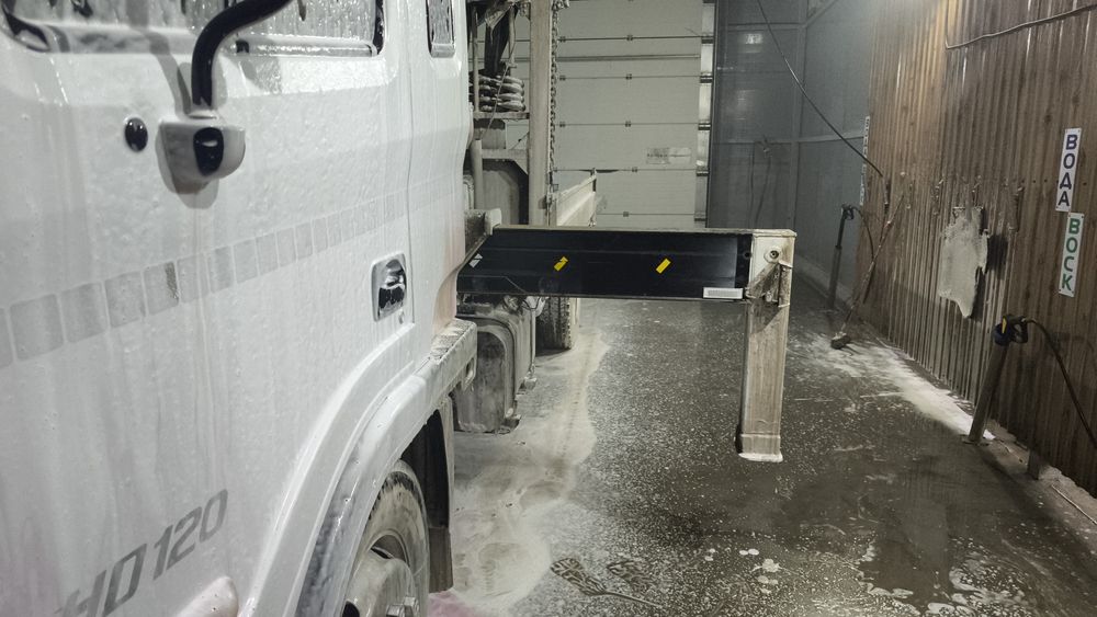 Tadano 360 кран манипулятор установка