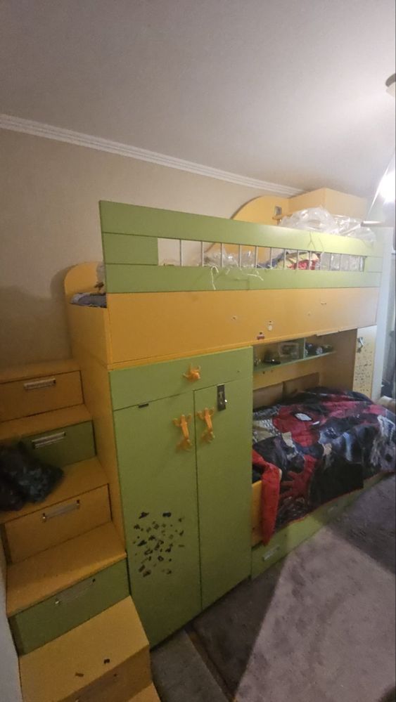 Двуетажно легло за деца