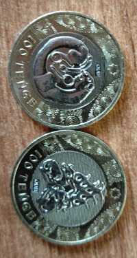 продам сувенирные монеты, номиналом 100 тенге