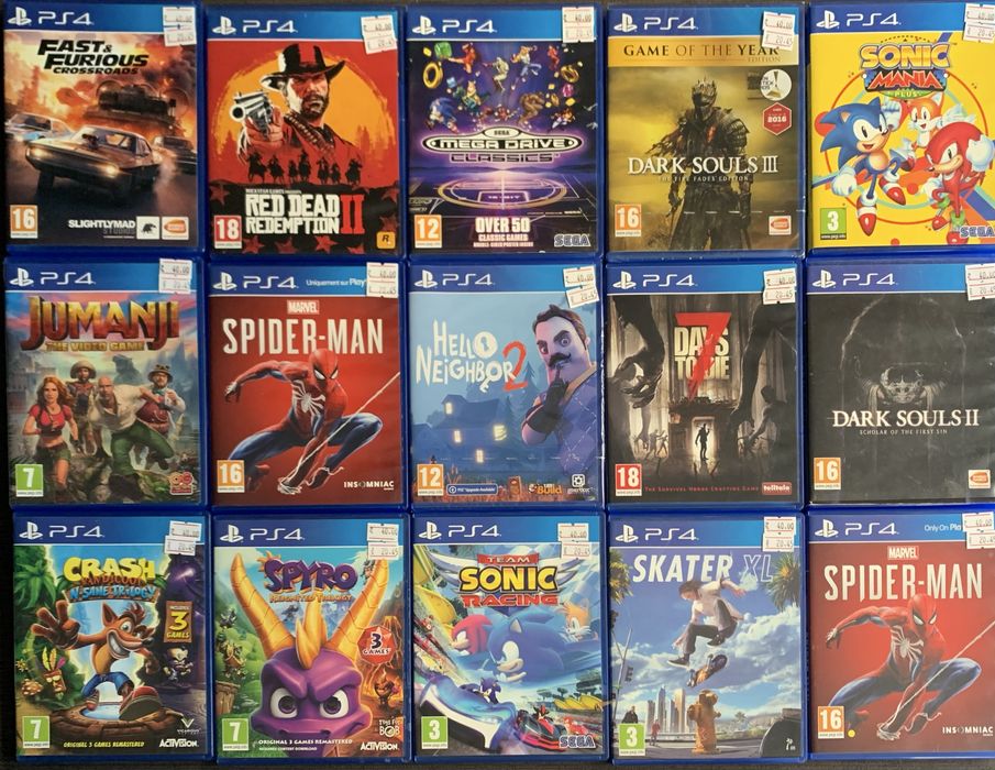 PS4 игри Playstation 4/ Плейстейшън 4 игри - 40 лв за брой